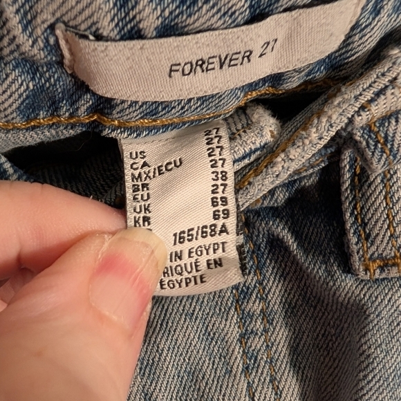 Forever 21 Distressed Jeans- Sz27 - Picture 3 of 5